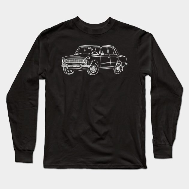 Lada 1200 Long Sleeve T-Shirt by Aurealis